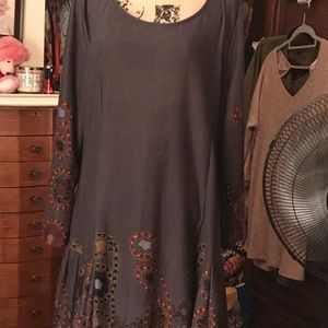 Size 3X Top or could be used as a dress.